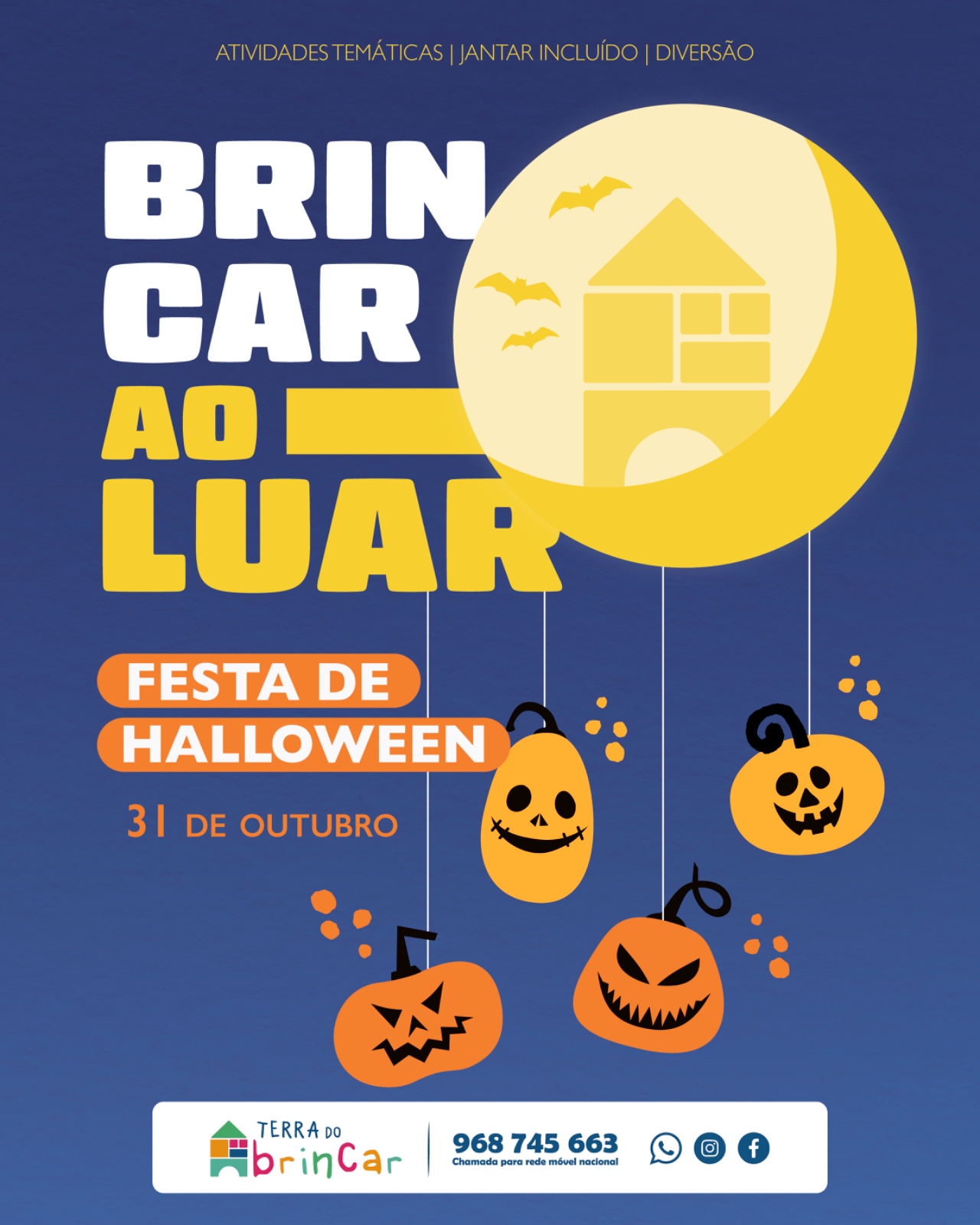 Cartaz Brincar ao Luar 24 Julho 2026 - Sunset Party